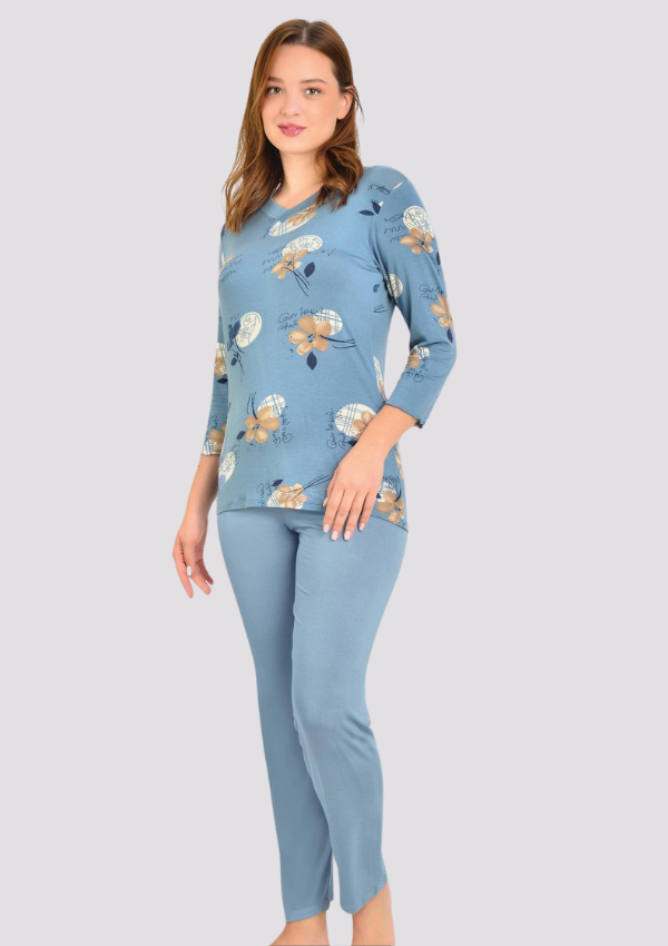 PIŻAMA DAMSKA model: U853 (M, L, XL, 2XL, 3XL)
