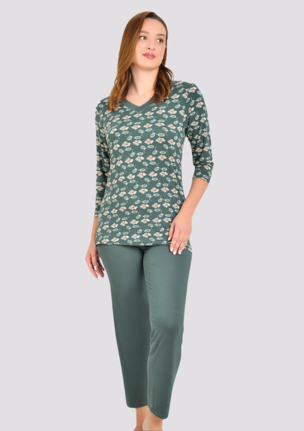 PIŻAMA DAMSKA model: U854 (M, L, XL, 2XL, 3XL)