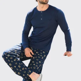 PIŻAMA MĘSKA model: 3436 (M, L, XL)