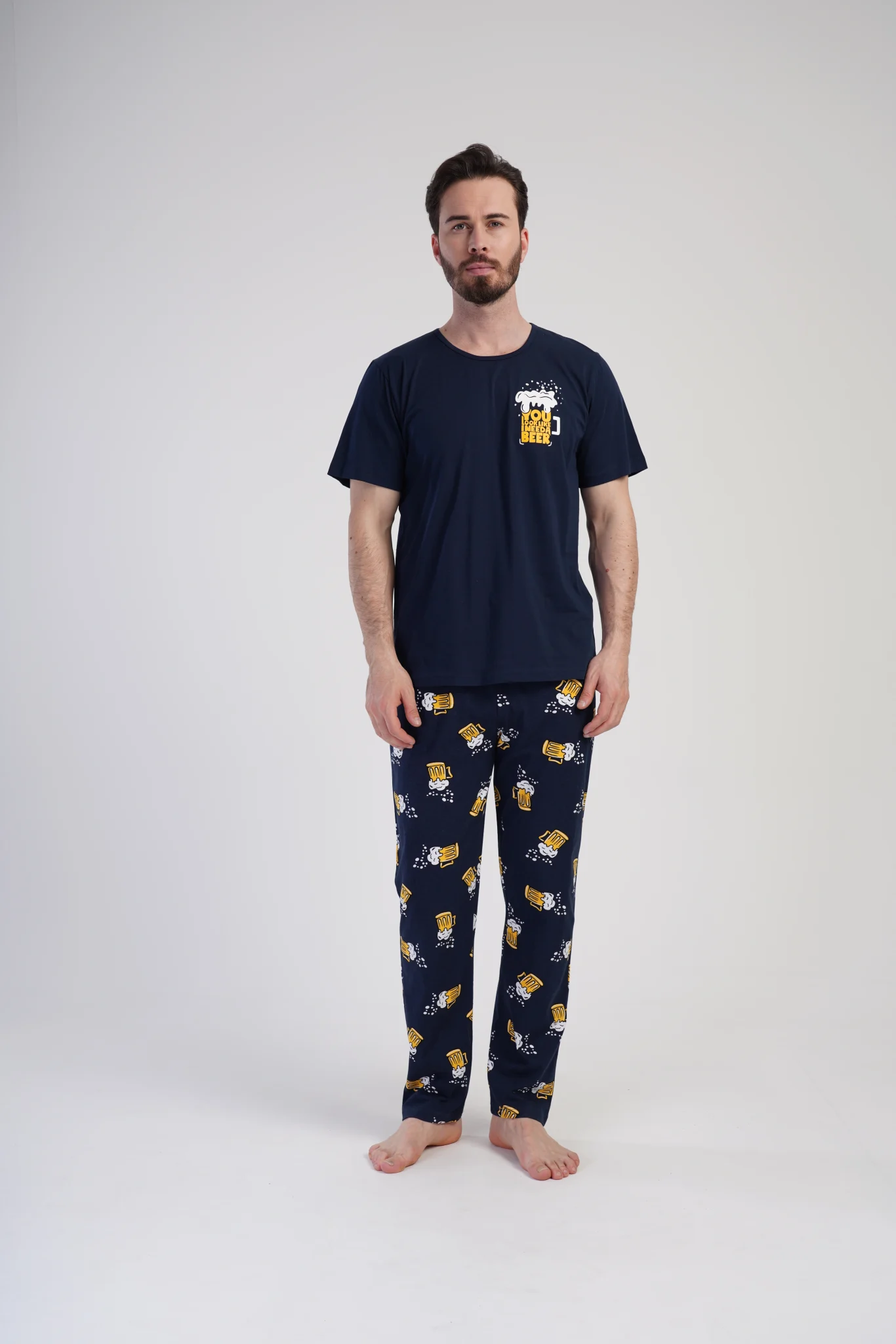 PIŻAMA MĘSKA model: 4020170601 (M, L, XL, XXL) - obrazek 3