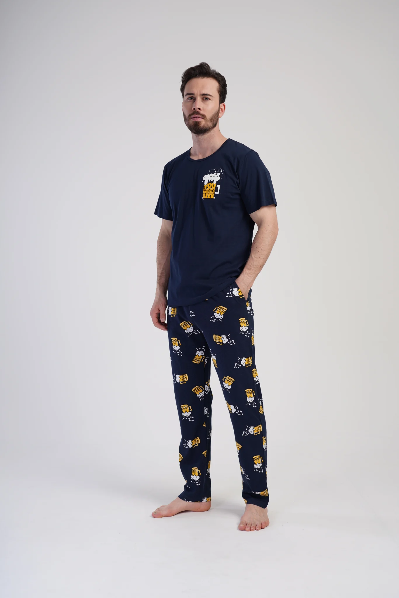 PIŻAMA MĘSKA model: 4020170601 (M, L, XL, XXL) - obrazek 4