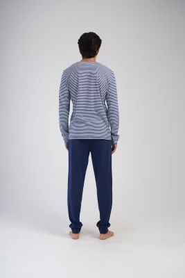PIŻAMA MĘSKA interlock model: 4033751913 (M, L, XL, XXL) - obrazek 2