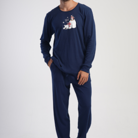 PIŻAMA MĘSKA interlock model: 4033790000 (M, L, XL, XXL)