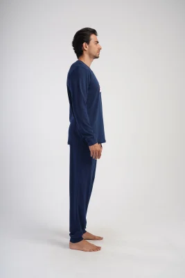 PIŻAMA MĘSKA interlock model: 4033790000 (M, L, XL, XXL) - obrazek 5