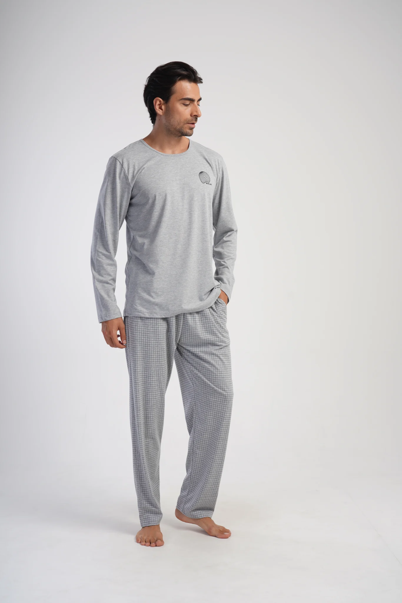 PIŻAMA MĘSKA model: 4050840975 (1XL, 2XL, 3XL, 4XL) - obrazek 3