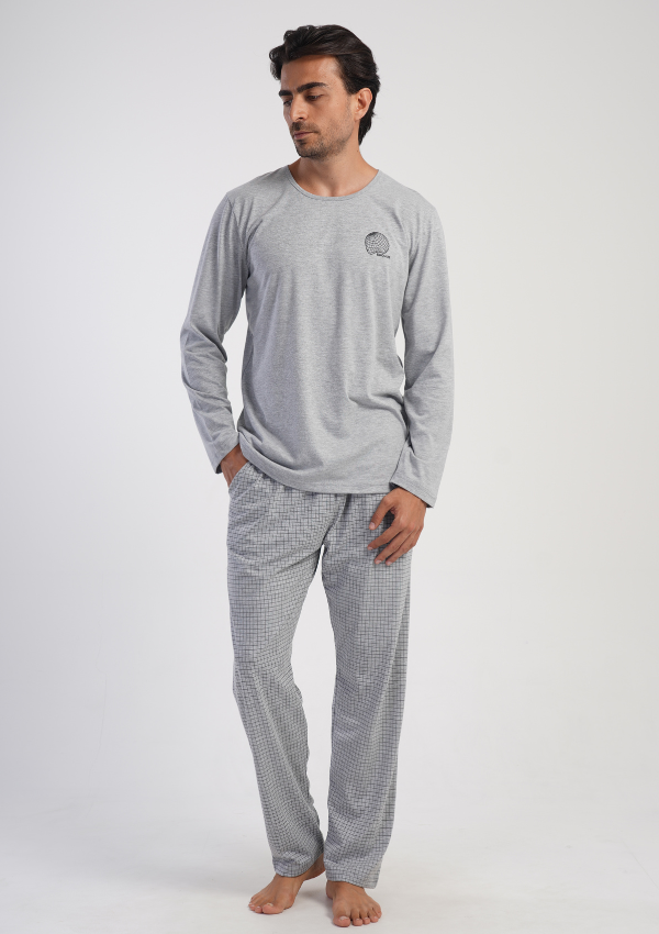 PIŻAMA MĘSKA model: 4050840975 (1XL, 2XL, 3XL, 4XL)