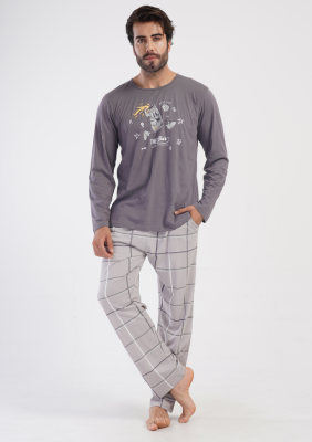 PIŻAMA MĘSKA model: 4052989846 (1XL, 2XL, 3XL, 4XL)
