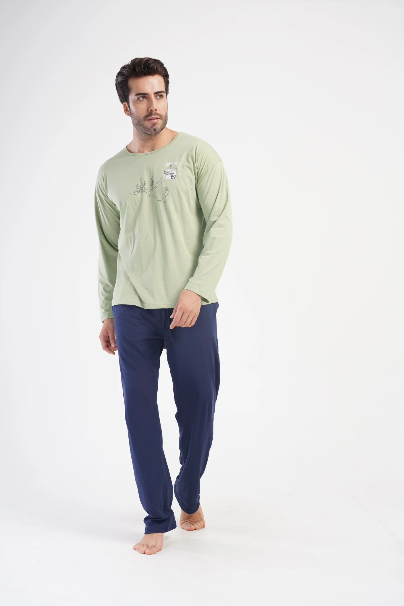 PIŻAMA MĘSKA model: 4053040000 (1XL, 2XL, 3XL, 4XL) - obrazek 4