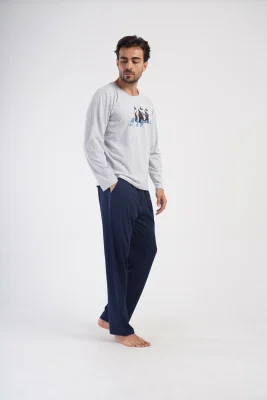 PIŻAMA MĘSKA model: 4053090000 (S, M, L, XL) - obrazek 4