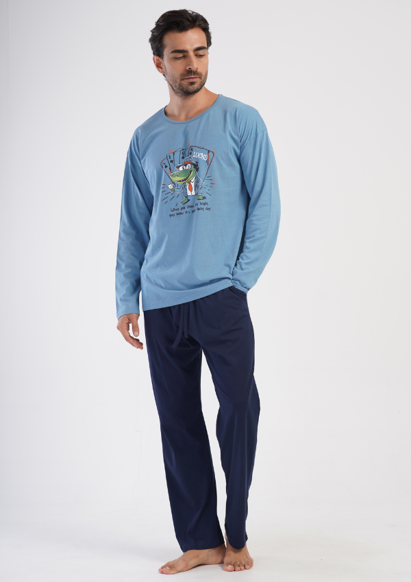 PIŻAMA MĘSKA model: 4053110000 (1XL, 2XL, 3XL)