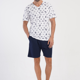 PIŻAMA MĘSKA model: 4081701348 (1XL, 2XL, 3XL, 4XL)