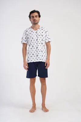 PIŻAMA MĘSKA model: 4081701348 (1XL, 2XL, 3XL, 4XL) - obrazek 3