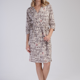 SZLAFROK DAMSKI bawełniany model: 3120776112 (S, M, L, XL)