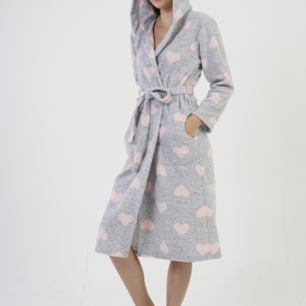 SZLAFROK DAMSKI polarowy model: 2080290228 (S)