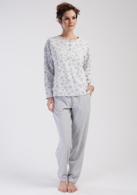 PIŻAMA DAMSKA interlock model: 4020300000 (S, M, L, XL)