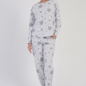 PIŻAMA DAMSKA interlock model: 4020320000 (S, M, L, XL)