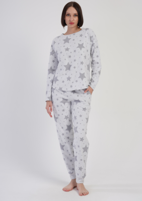 PIŻAMA DAMSKA interlock model: 4020320000 (S, M, L, XL)
