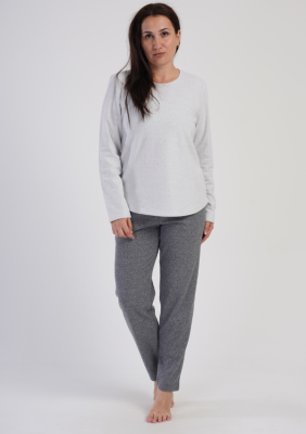 PIŻAMA DAMSKA interlock model: 4020280000 (1XL, 2XL, 3XL, 4XL)