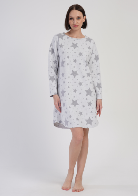 KOSZULA NOCNA DAMSKA interlock model: 4020220000 (M, L, XL, XXL)