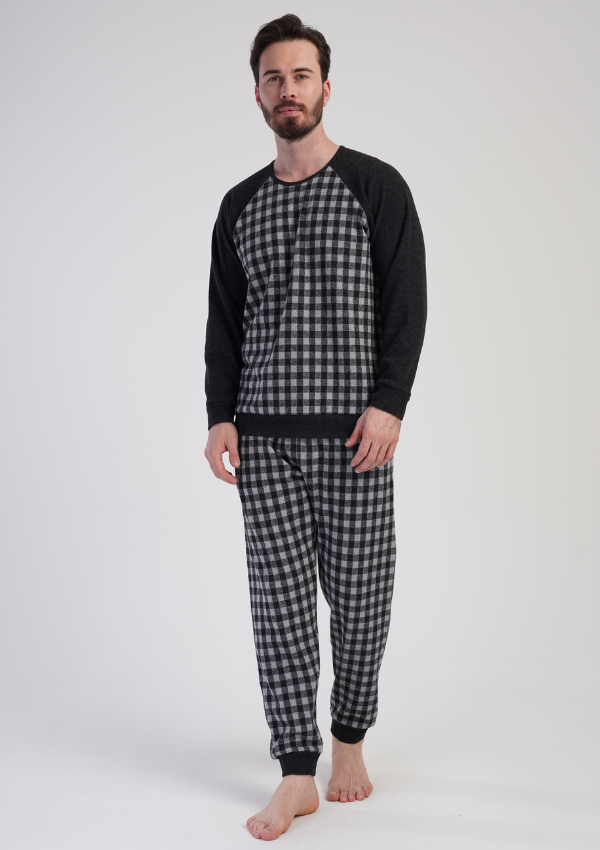 PIŻAMA MĘSKA interlock model: 4020350000 (S, M, L, XL)