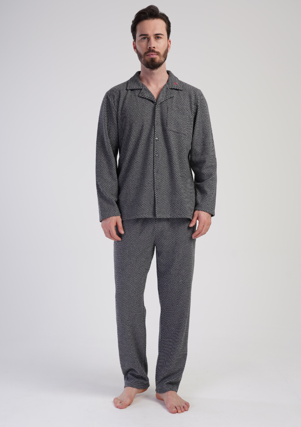 PIŻAMA MĘSKA interlock model: 4020360000 (M, L, XL, XXL)