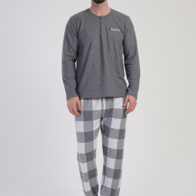 PIŻAMA MĘSKA interlock model: 4020370000 (M, L, XL, XXL)