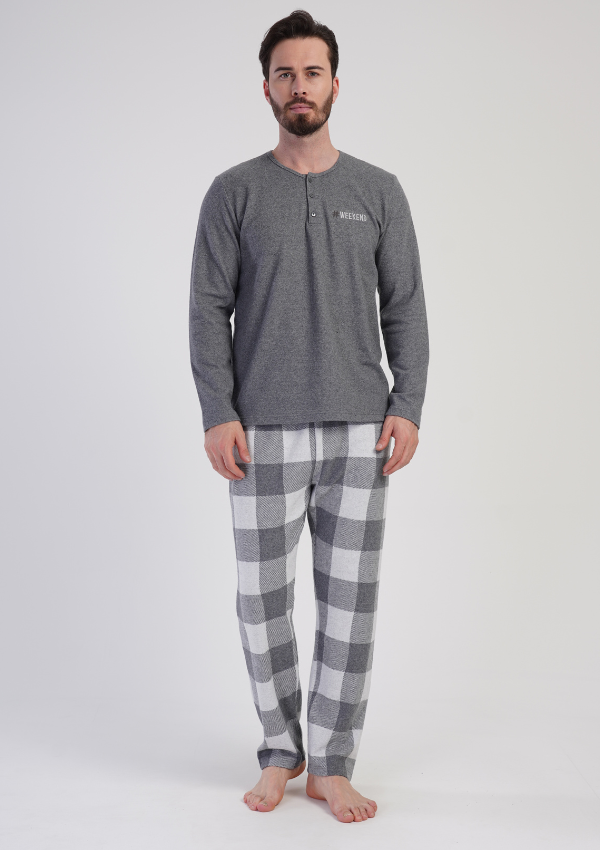 PIŻAMA MĘSKA interlock model: 4020370000 (M, L, XL, XXL)