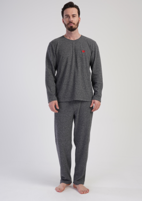 PIŻAMA MĘSKA interlock model: 4020390000 (1XL, 2XL, 3XL, 4XL)