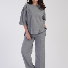 PIŻAMA DAMSKA interlock model: 4020250000 (1XL, 2XL, 3XL, 4XL)