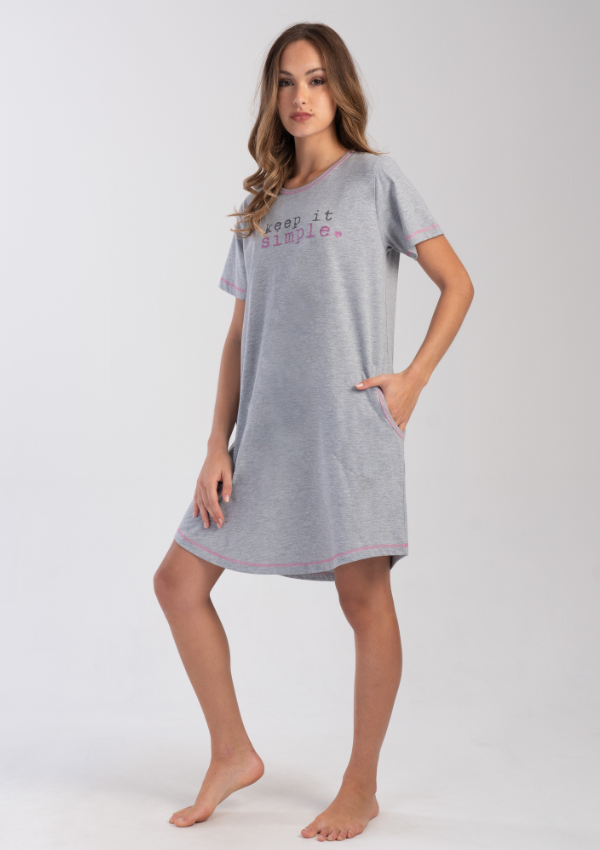 KOSZULA NOCNA DAMSKA model: 4040670000 (1XL, 2XL, 3XL, 4XL)