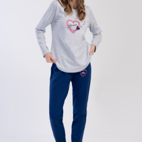 PIŻAMA DAMSKA ocieplana model: 4030290000 (S, M, L, XL)