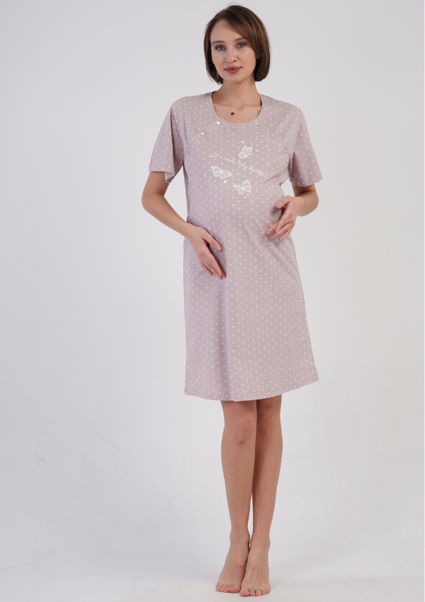 KOSZULA DAMSKA do karmienia model: 4082721405 (S, M, L, XL)