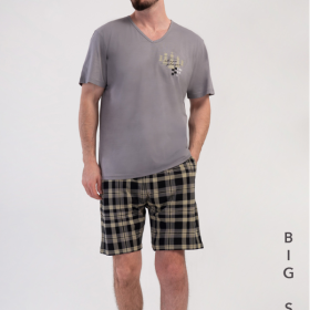 PIŻAMA MĘSKA model: 4081813421 (1XL, 2XL, 3XL, 4XL)
