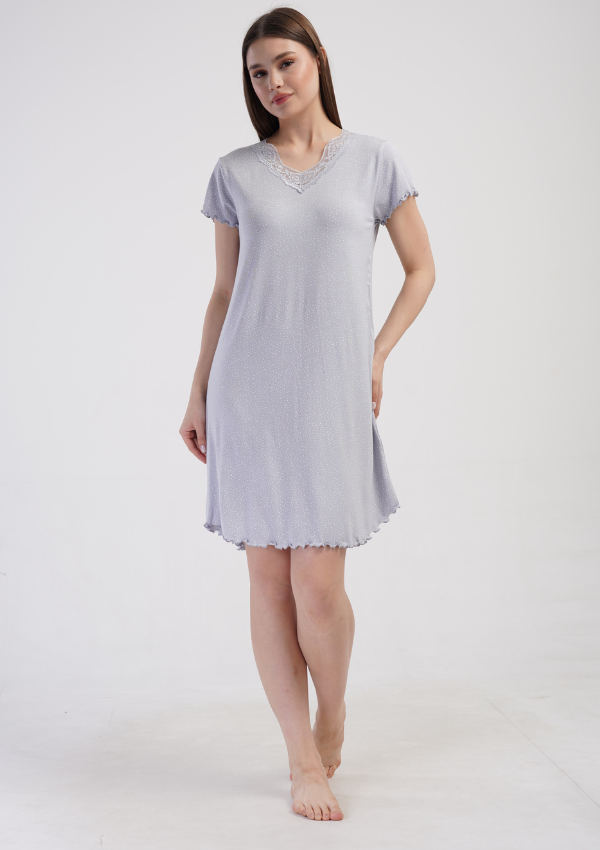 KOSZULA NOCNA DAMSKA model: 4093021820 (1XL, 2XL, 3XL, 4XL)