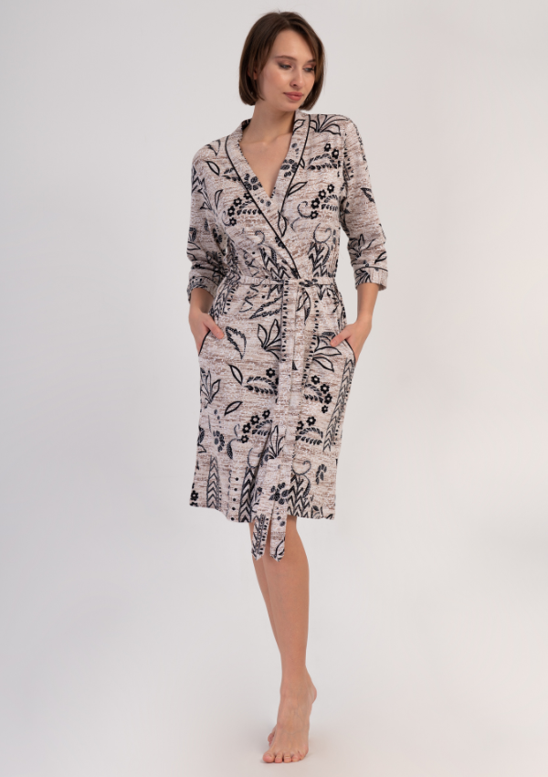SZLAFROK DAMSKI bawełniany model: 4083134474 (S, M, L, XL)
