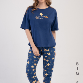 PIŻAMA DAMSKA model: 4083541335 (1XL, 2XL, 3XL)