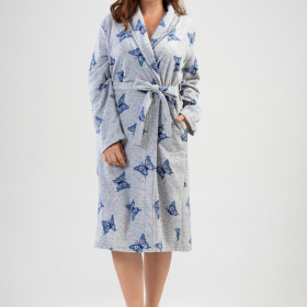 SZLAFROK DAMSKI polarowy model: 2031940196 (1XL, 2XL, 3XL, 4XL)