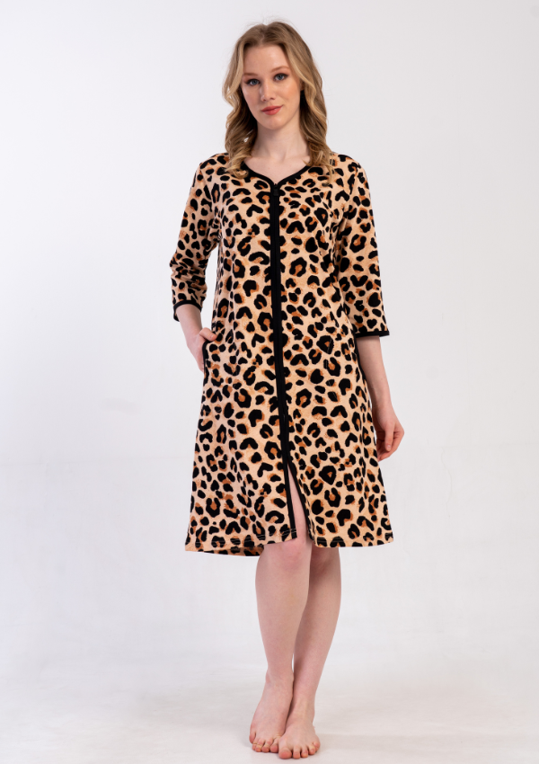 SZLAFROK DAMSKI na suwak model: 5033004962 (L, XL, XXL)