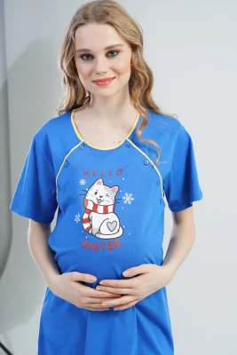 KOSZULA DAMSKA do karmienia model: 2010940000 (M, L, XL, XXL) - obrazek 3