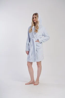 SZLAFROK DAMSKI softowy model: 4031171858 (S, M, L) - obrazek 4