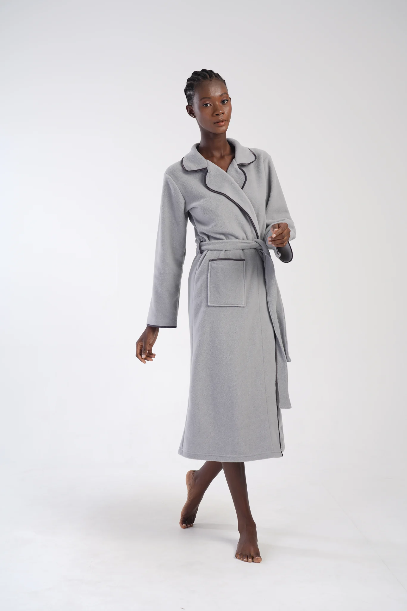 SZLAFROK DAMSKI polarowy model: 4040480000 (S, M, L, XL) - obrazek 4