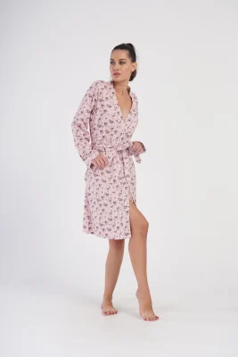 SZLAFROK DAMSKI interlock model: 4041390336 (S, M, L, XL) - obrazek 4