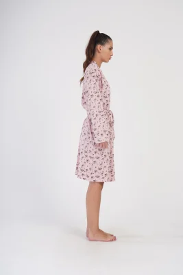 SZLAFROK DAMSKI interlock model: 4041390336 (S, M, L, XL) - obrazek 5