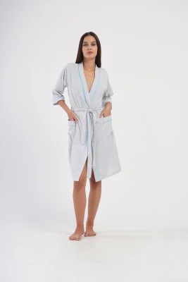 SZLAFROK DAMSKI bawełniany model: 4053600000 (L, XL, XXL) - obrazek 3