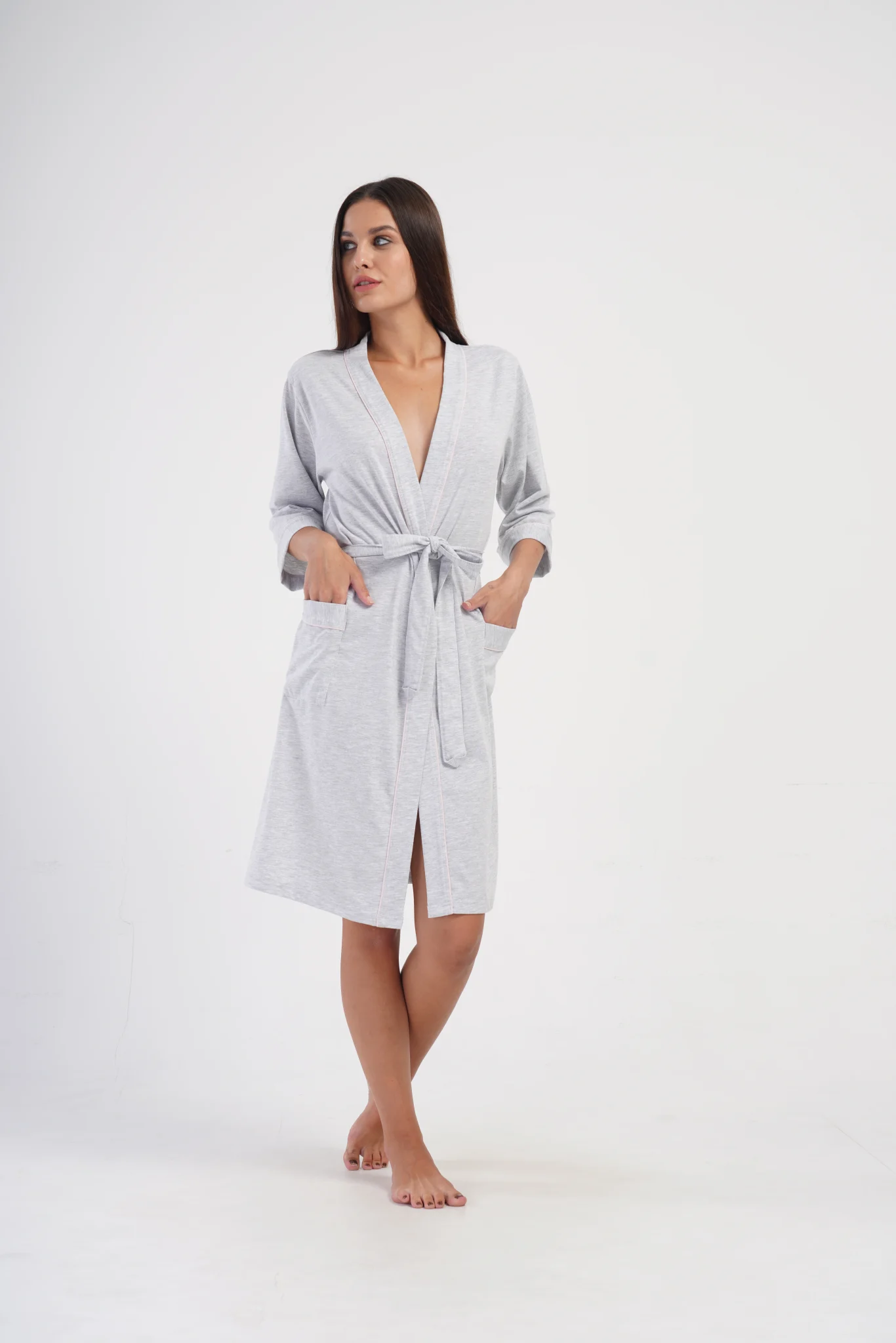 SZLAFROK DAMSKI bawełniany model: 4053600000 (L, XL, XXL) - obrazek 3