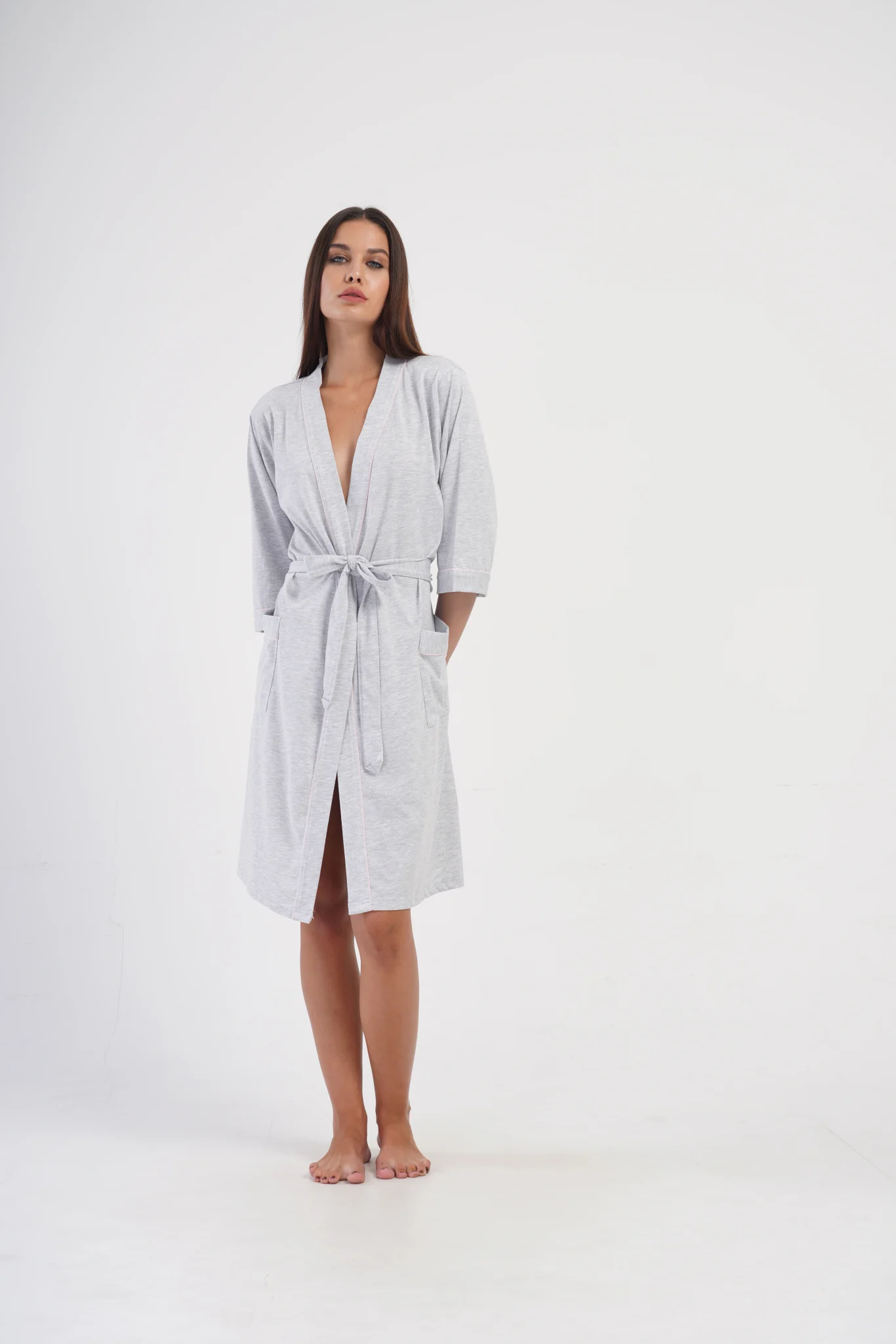 SZLAFROK DAMSKI bawełniany model: 4053600000 (L, XL, XXL) - obrazek 4