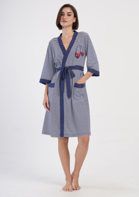 SZLAFROK DAMSKI bawełniany model: 4070221913 (L, XL, XXL)