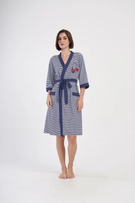 SZLAFROK DAMSKI bawełniany model: 4070221913 (L, XL, XXL) - obrazek 3