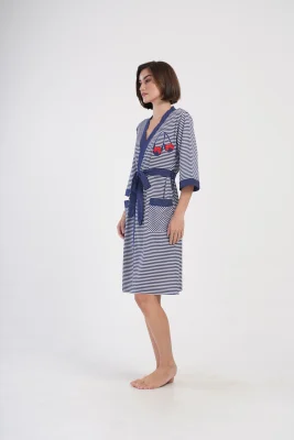 SZLAFROK DAMSKI bawełniany model: 4070221913 (L, XL, XXL) - obrazek 4