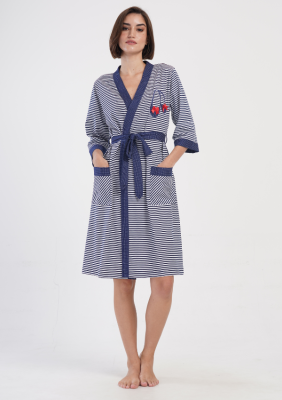 SZLAFROK DAMSKI bawełniany model: 4070231913 (1XL, 2XL, 3XL, 4XL)